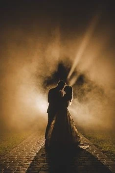 SILHOUTTE, SHADOW,BRIDE,GROOM